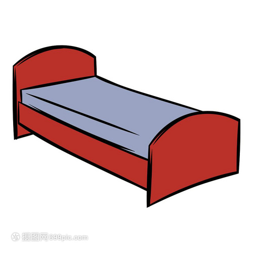 夢幻樂園 卡通風格單人床矢量插圖在家具設計中的魅力